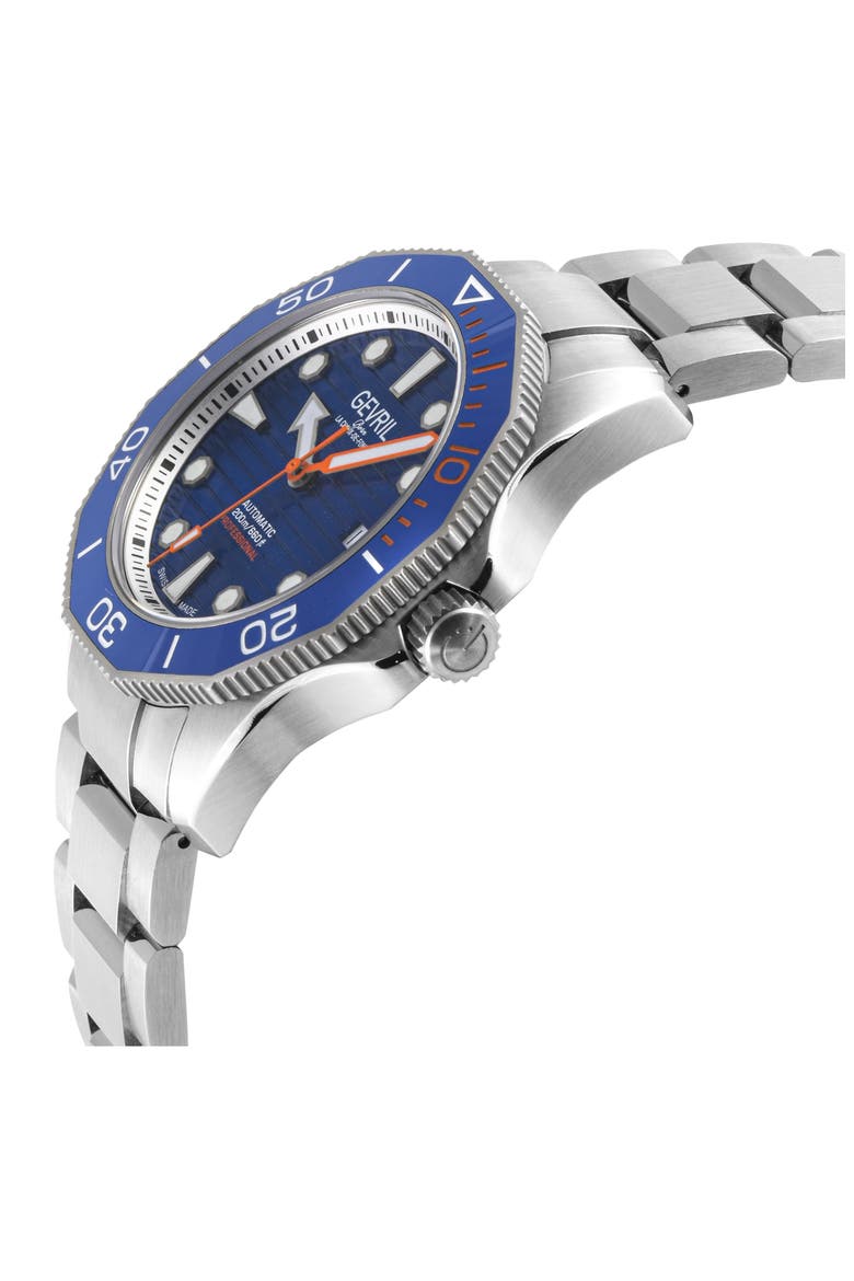 Pier 90 Bracelet Watch, 42mm, Alternate, color, SILVER