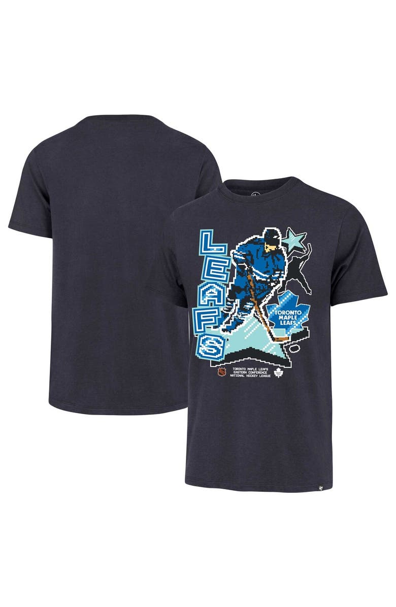 '47 Men's '47 Blue Toronto Maple Leafs Lamp Lighter Franklin T-Shirt, Main, color,