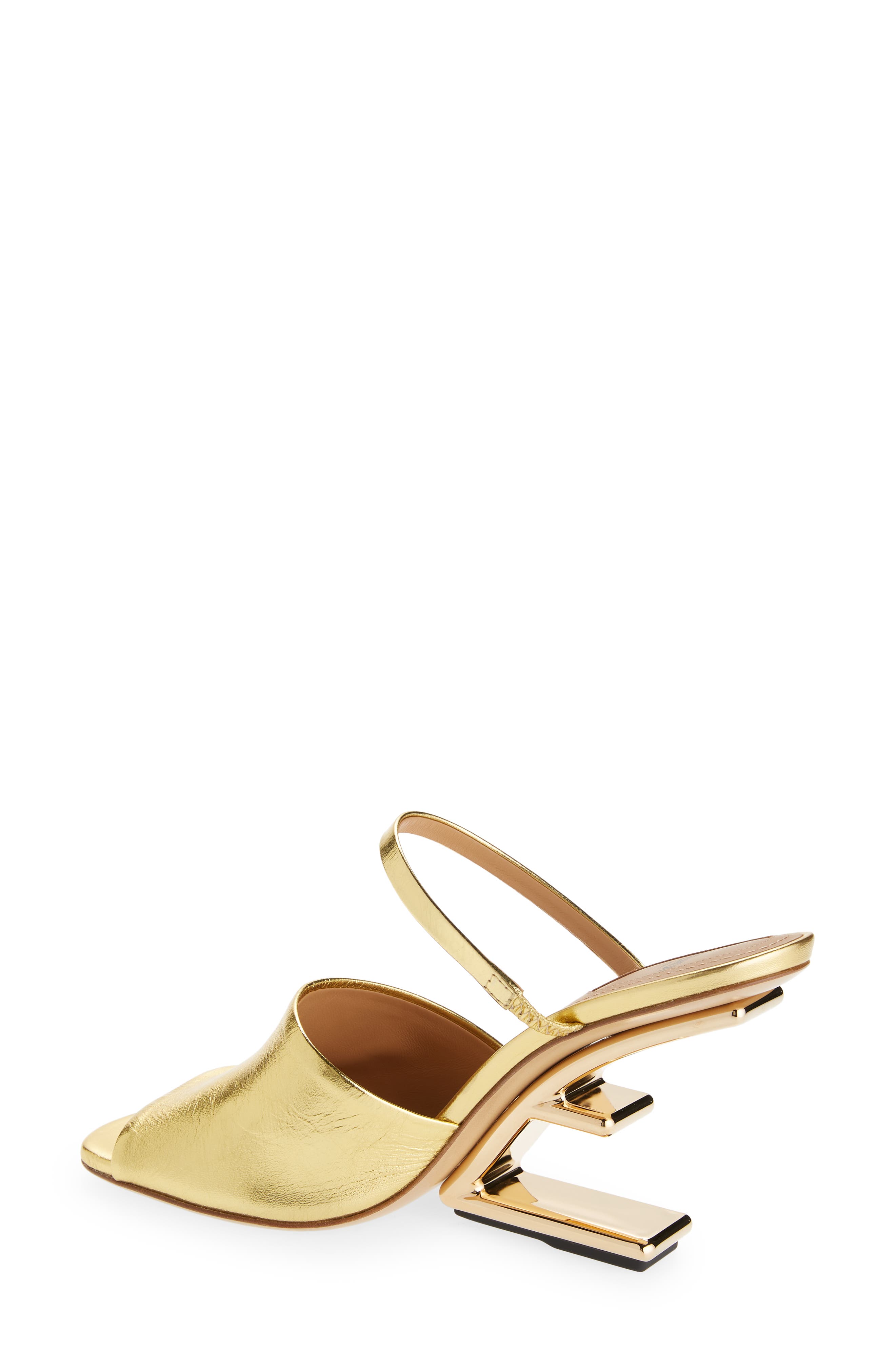 First Metal Sandal, Alternate, color, GOLD