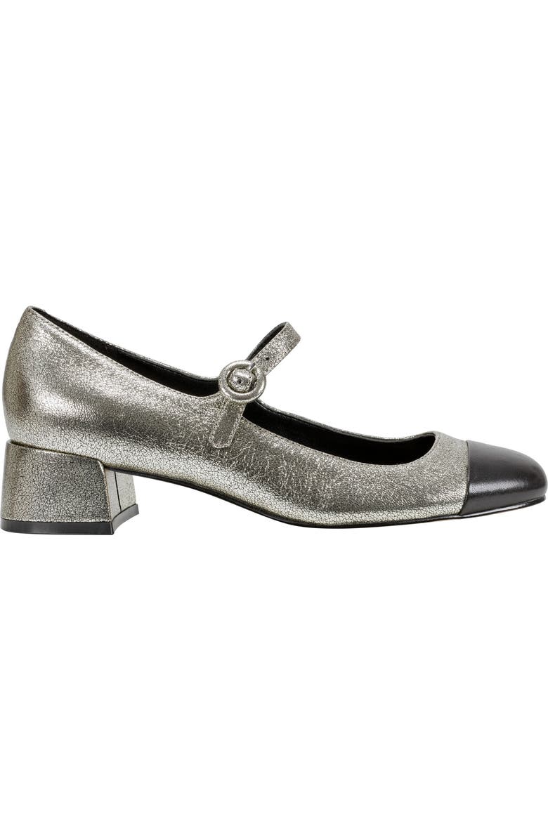 Marc Fisher LTD Marla Cap Toe Mary Jane Pump, Alternate, color, Gold