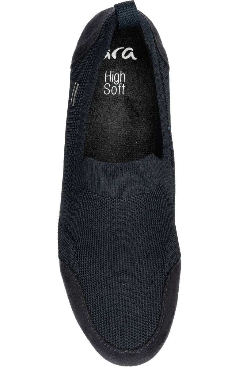 ara Lilith 2 Waterproof Gore-Tex<sup>®</sup> Slip-On Sneaker, Alternate, color, Navy