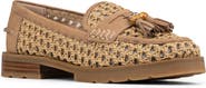 Donald Pliner Lenny Woven Raffia Tassel Loafer