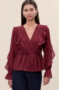 Rebecca Taylor Olivia Ruffle Blouse