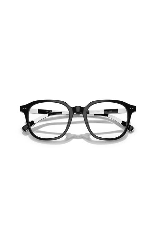 Polo Ralph Lauren 52mm Round Optical Glasses In Black