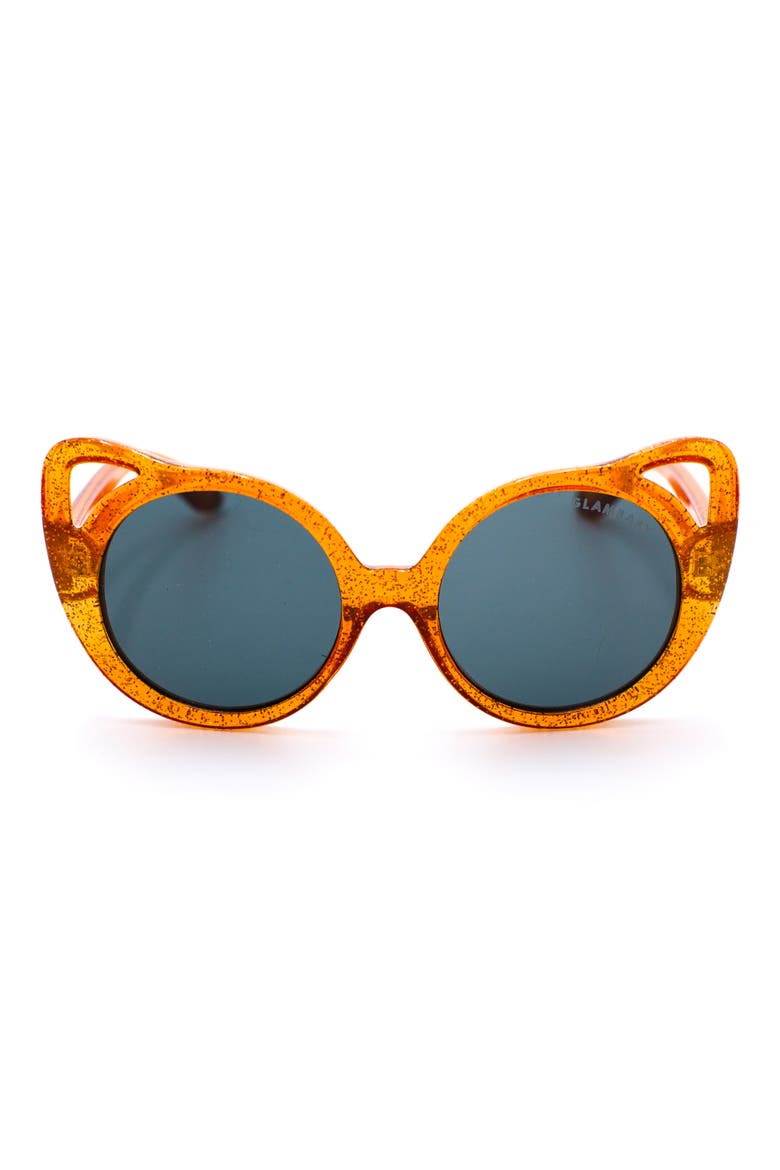 Aliyah Cat Eye Sunglasses, Main, color, PEACH