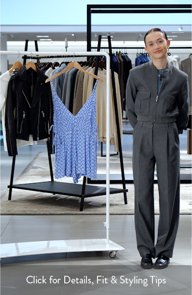 San Carlos Plunge Cover-Up Romper, sales video thumbnail