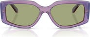 VOGUE 55mm Rectangular Sunglasses