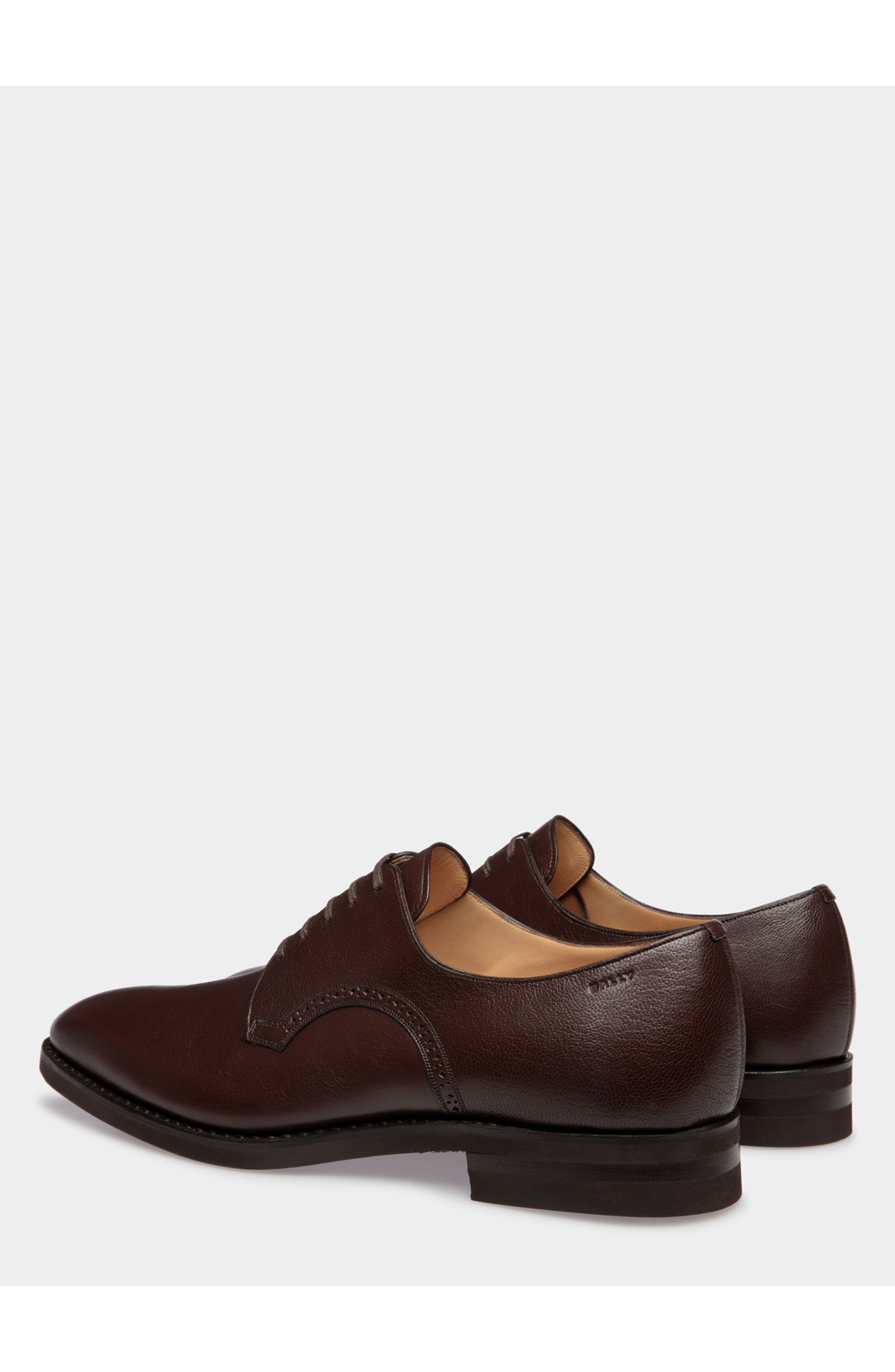 Bally Scribe Derby in Grained Leather, Alternate, color, 