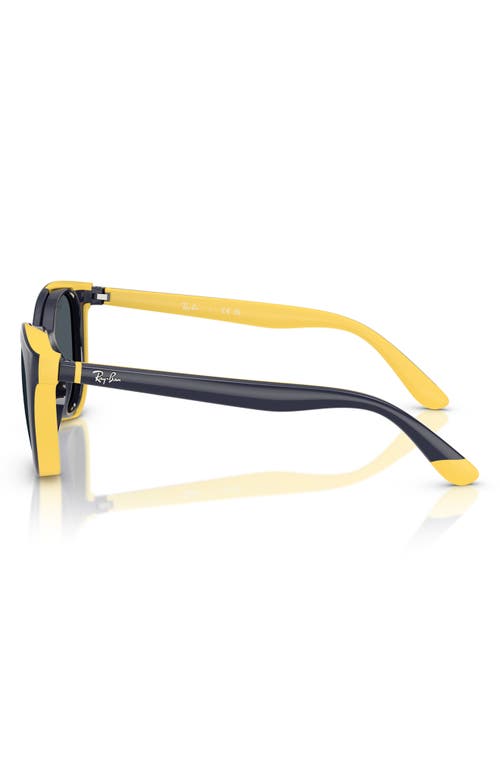 Shop Ray Ban Ray-ban Kids' 47mm Phantos Clip-on Sunglasses In Yellow