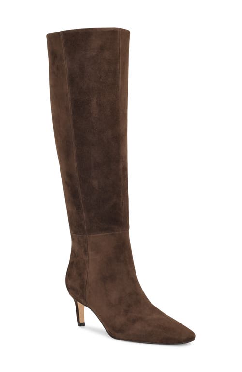 Nine West Caddy Knee High Boot In Brown