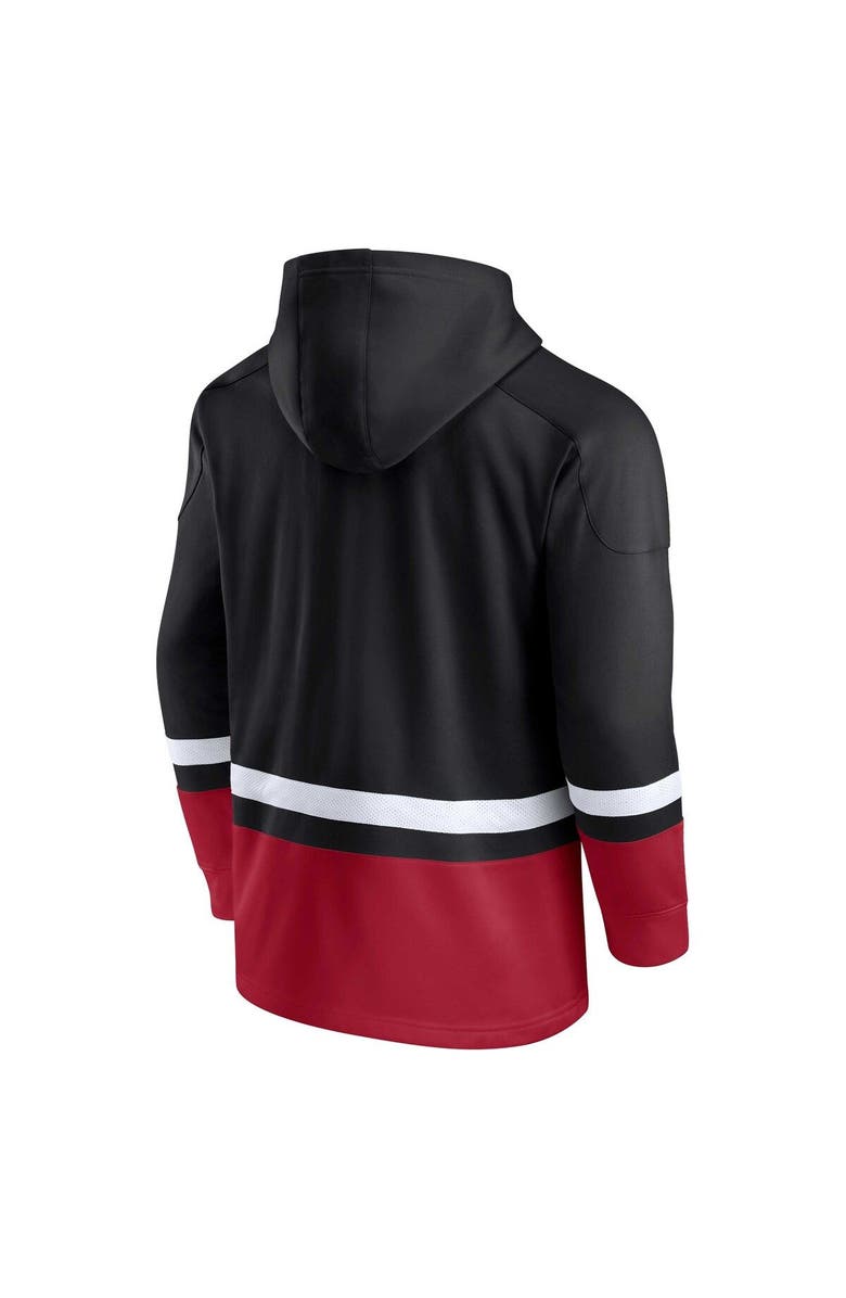 FANATICS Men's Fanatics Branded Black Oklahoma Sooners First Battle Pullover Hoodie, Alternate, color, Black