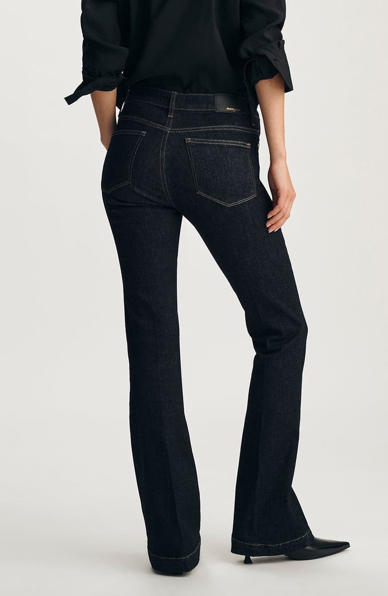 Mavi Jeans Sydney High Rise Flare Jeans, Alternate, color, Rinse Gold Premium