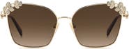Kate Spade New York kileen 59mm embellished gradient square sunglasses