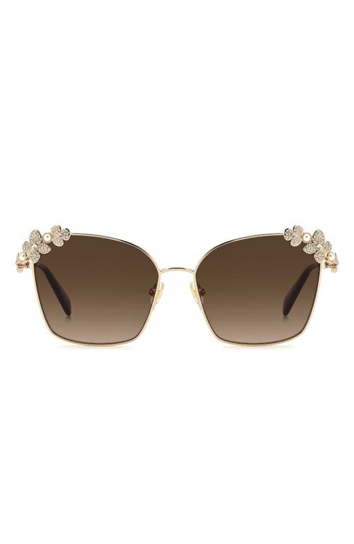 Kate Spade New York Kileen 59mm Embellished Gradient Square Sunglasses