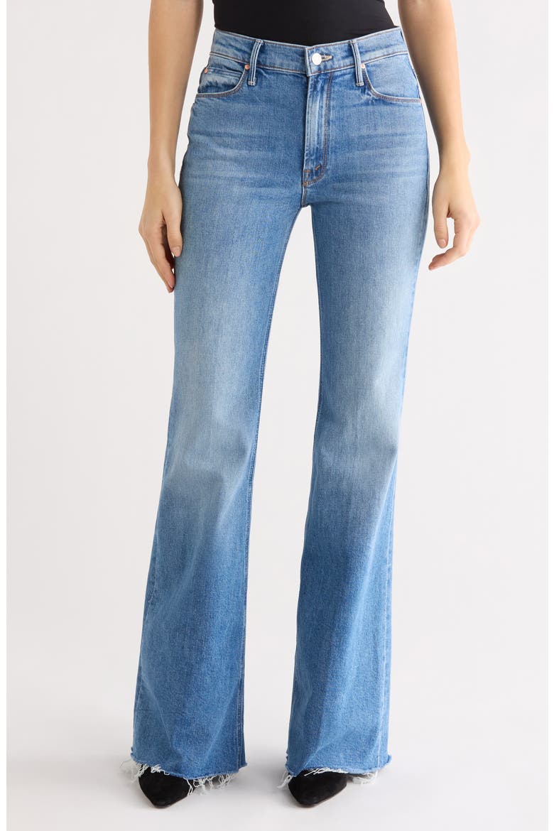The Doozy Fray Hem Flare Jeans (Women) | Nordstrom