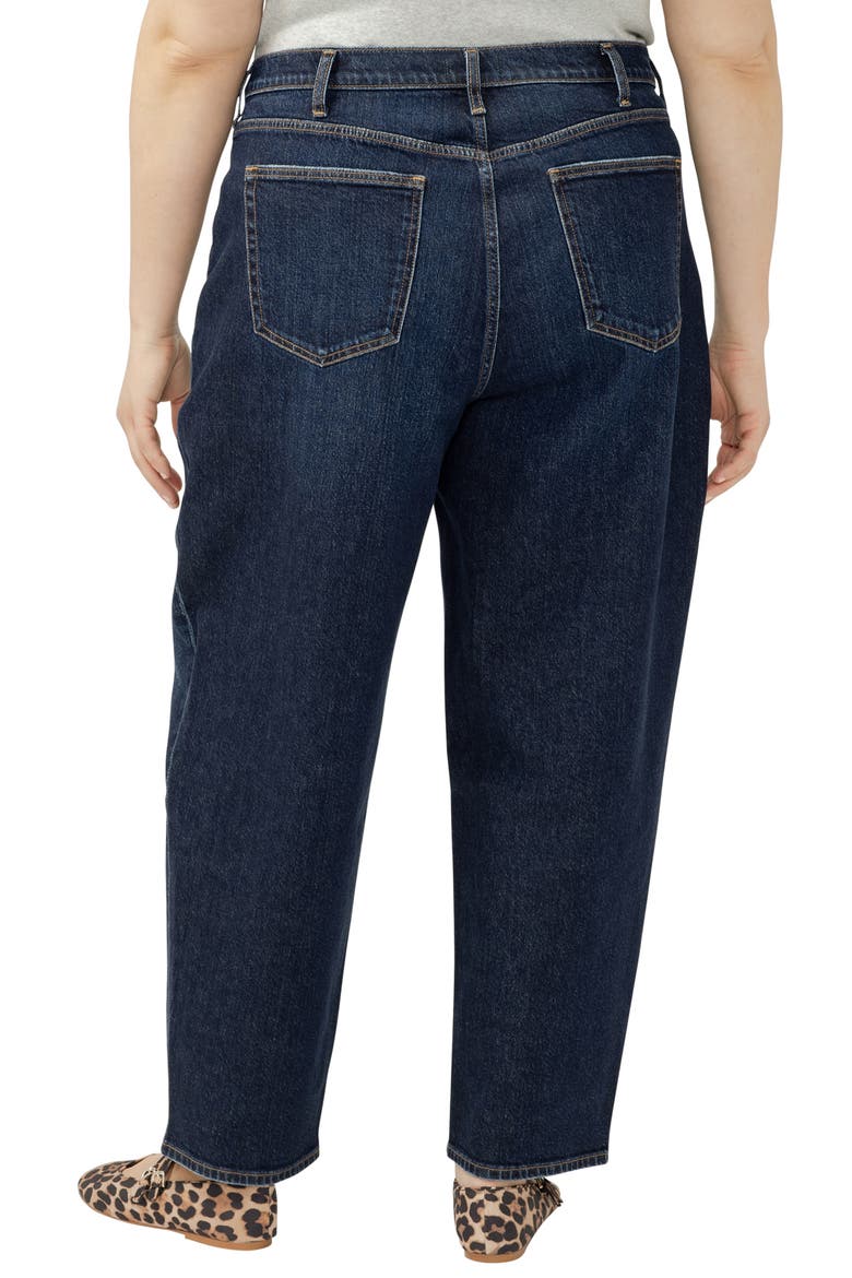 Arc High Waist Slim Barrel Jeans, Alternate, color, WOOLWICH