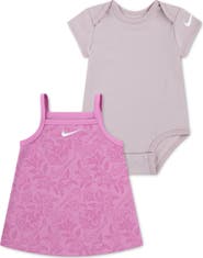 Nike Move with Nature Dress & Cotton Blend Bodysuit Set