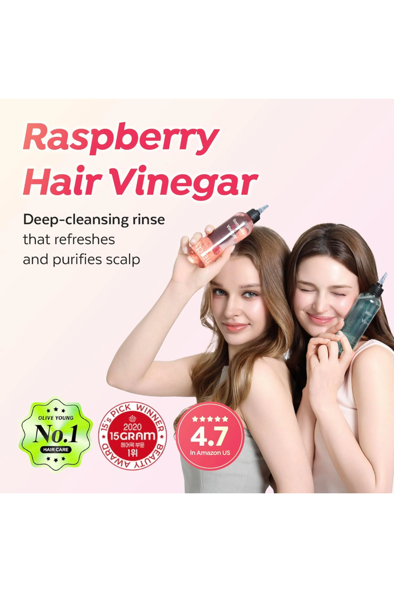 Raspberry Hair Vinegar, Alternate, color, NONE