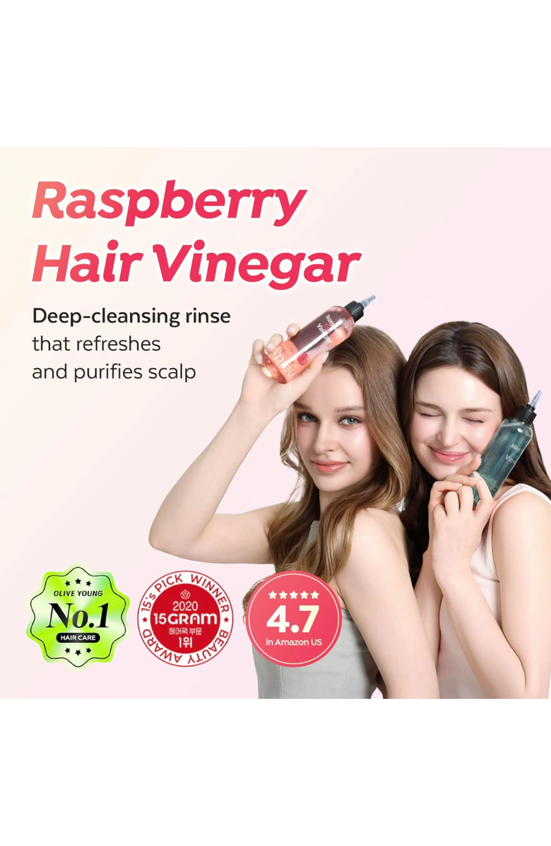 A’PIEU Raspberry Hair Vinegar, Alternate, color,