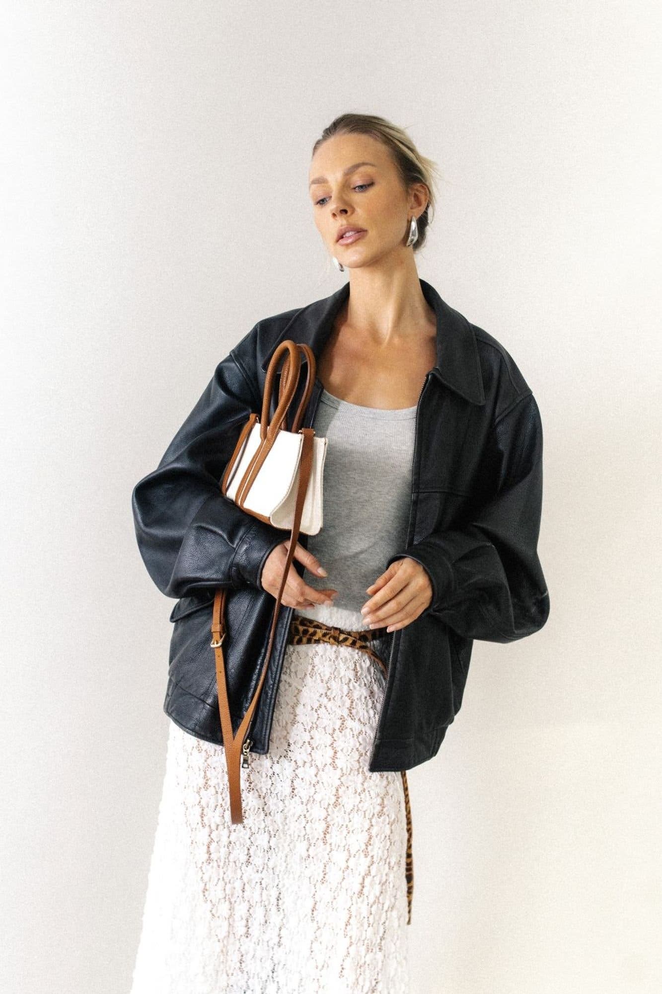 Mini Sally Canvas Tote, Alternate, color, Caramel