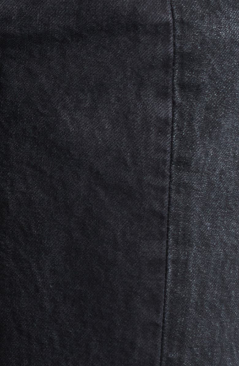 MOUSSY VINTAGE Hearthstone Fray Hem Ankle Jeans, Alternate, color, Black