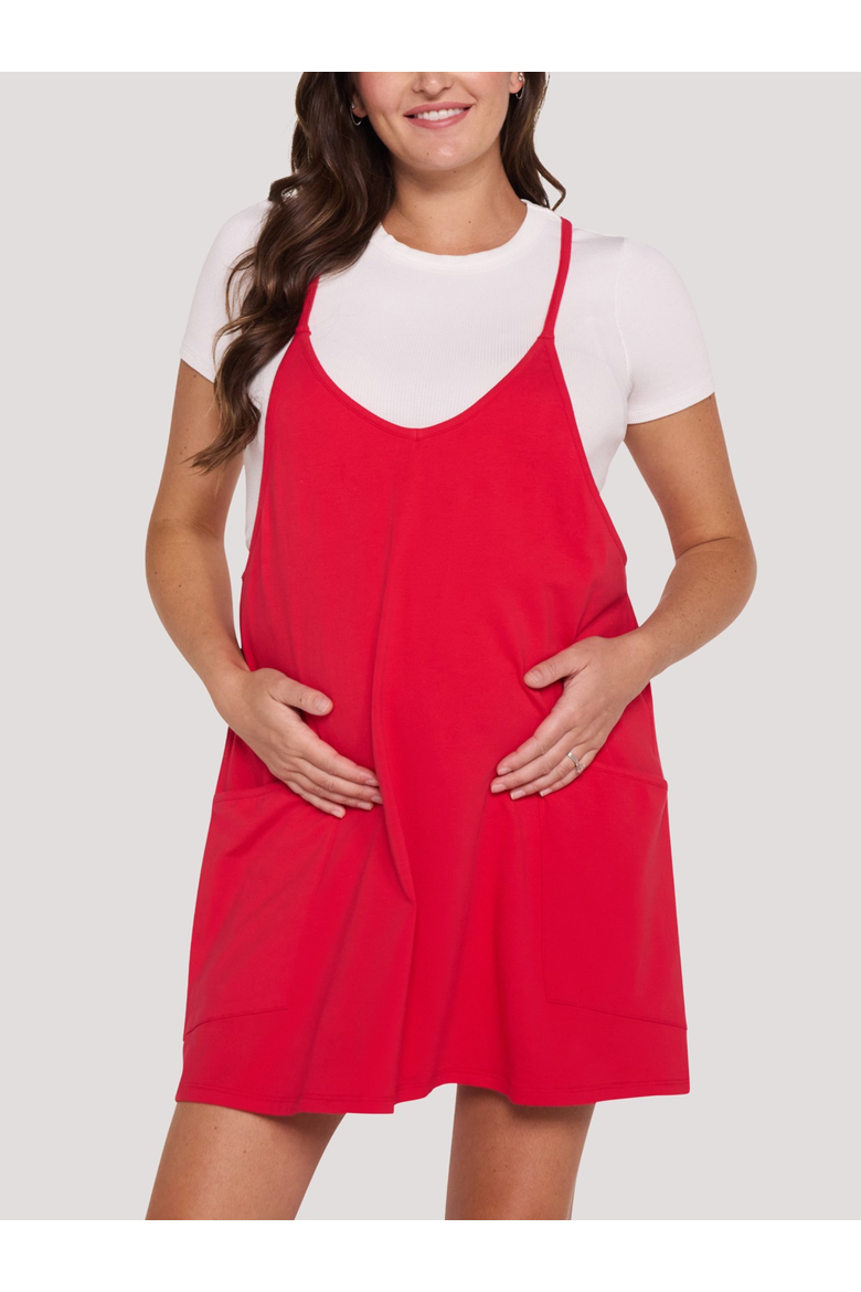 Sleeveless Relaxed Fit Dress Romper, Alternate, color, Ski Patrol