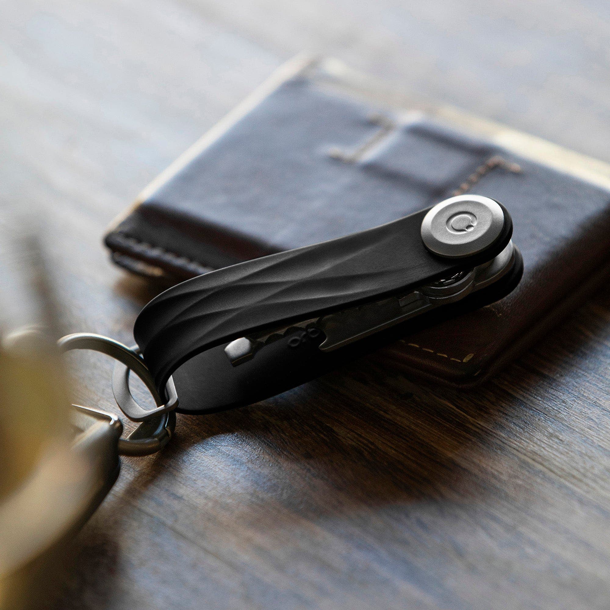 Orbitkey Active Key Organiser, Alternate, color, Jet Black