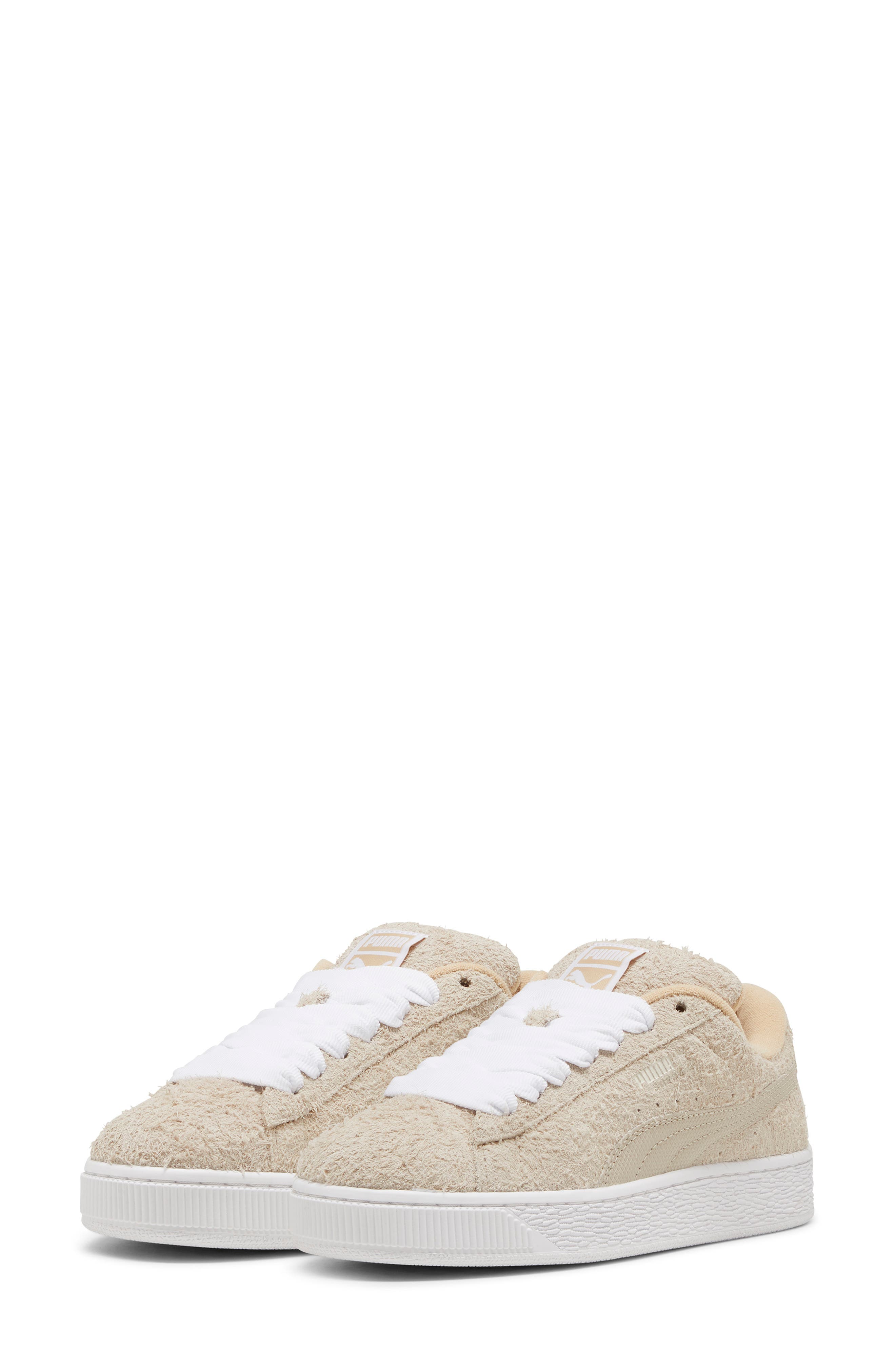 PUMA Suede XL Hairy Sneaker, Alternate, color, 
