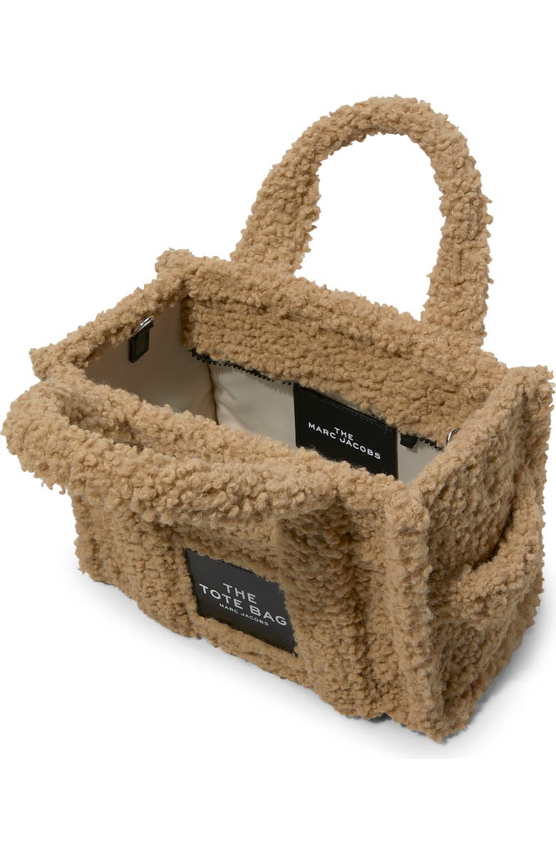 Marc Jacobs The Teddy Small Tote Bag, Alternate, color, Beige