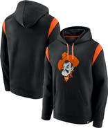 FANATICS Men's Fanatics Branded Black Oklahoma State Cowboys Gym Rat Pullover Hoodie
