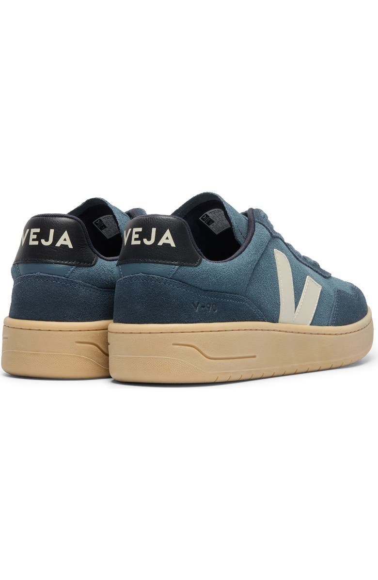 Veja V-90 Water Repellent Suede Sneaker, Alternate, color, California Pierre