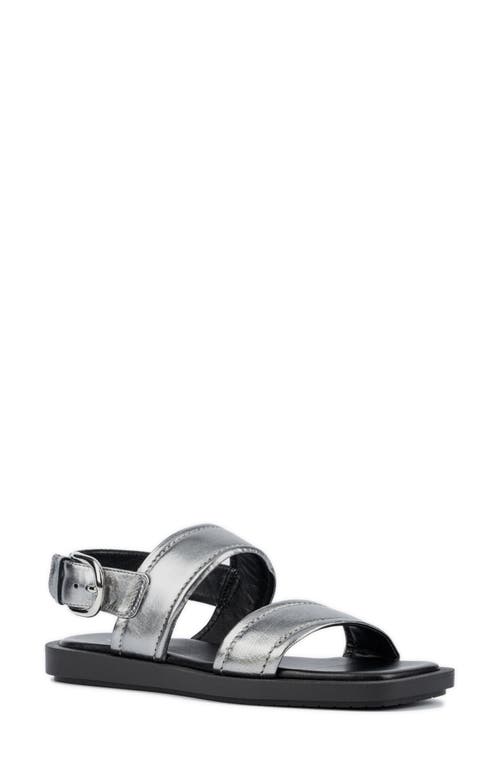 Aquatalia Joni Slingback Sandal In Anthracite