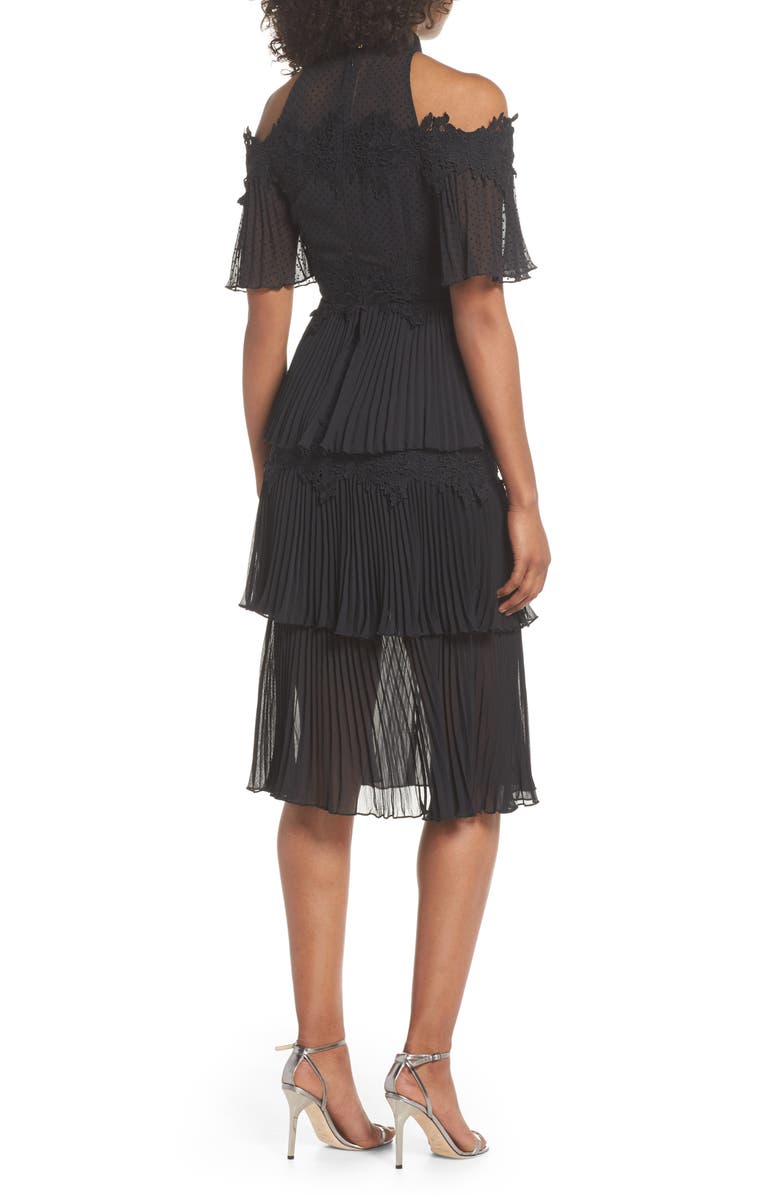 Keepsake the Label Horizons Cold Shoulder Dress, Alternate, color, 