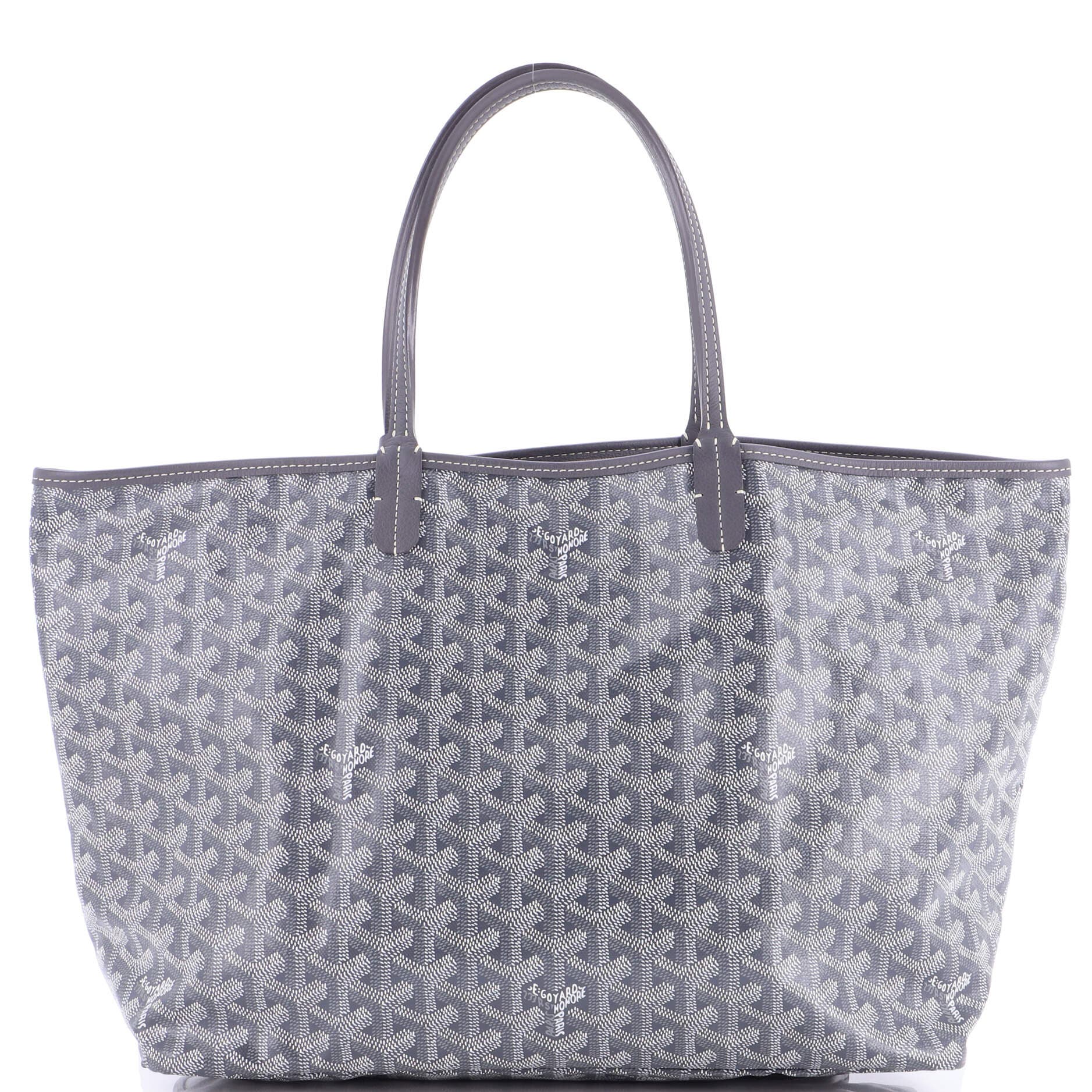 Pre-Owned Goyard Saint Louis Tote Coated Canvas PM, Main, color, 