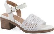 CLIFFS BY WHITE MOUNTAIN Cortland Block Heel Sandal