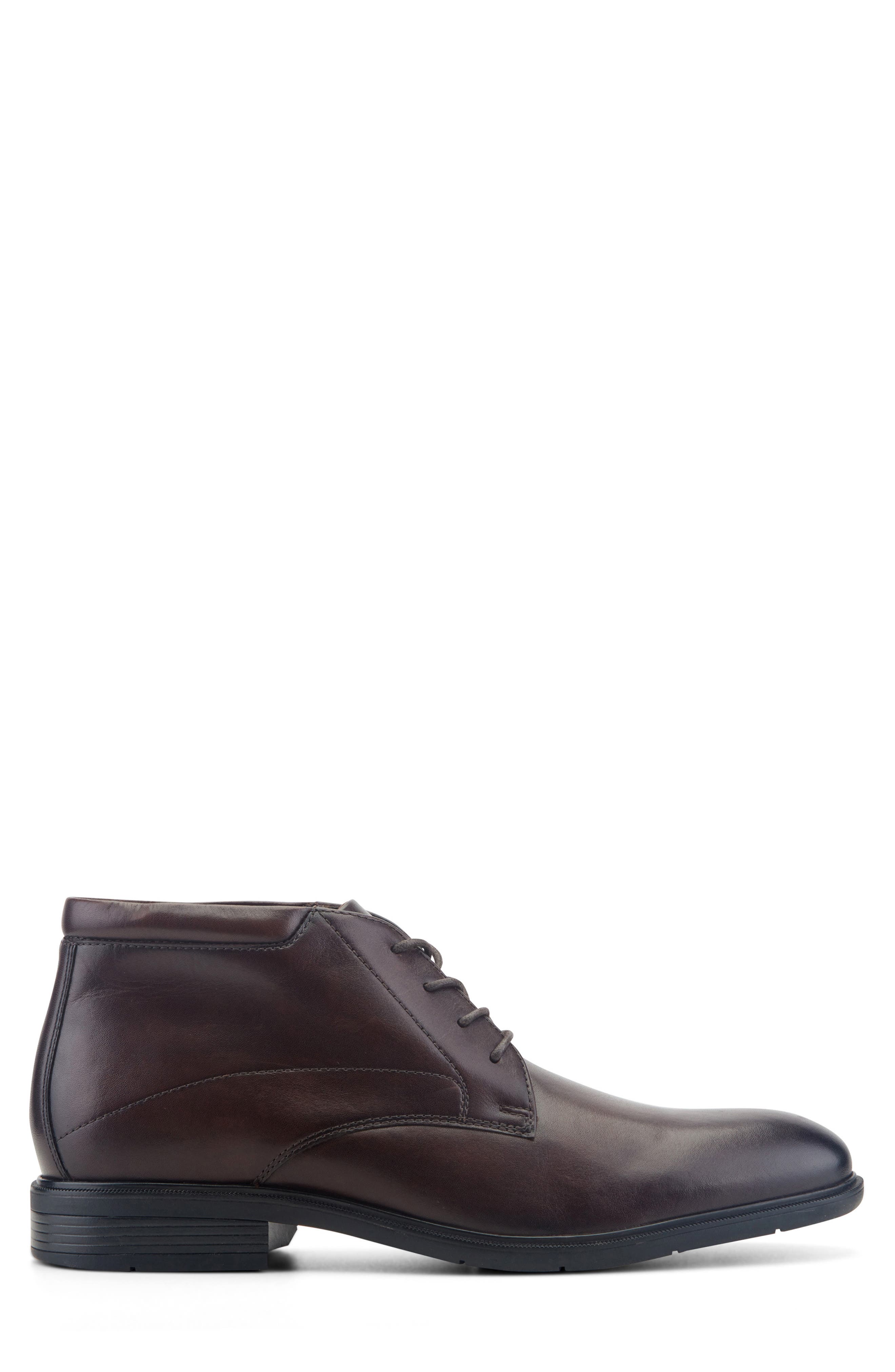 Oakes Leather Chukka Boot, Alternate, color, DARK BROWN 200