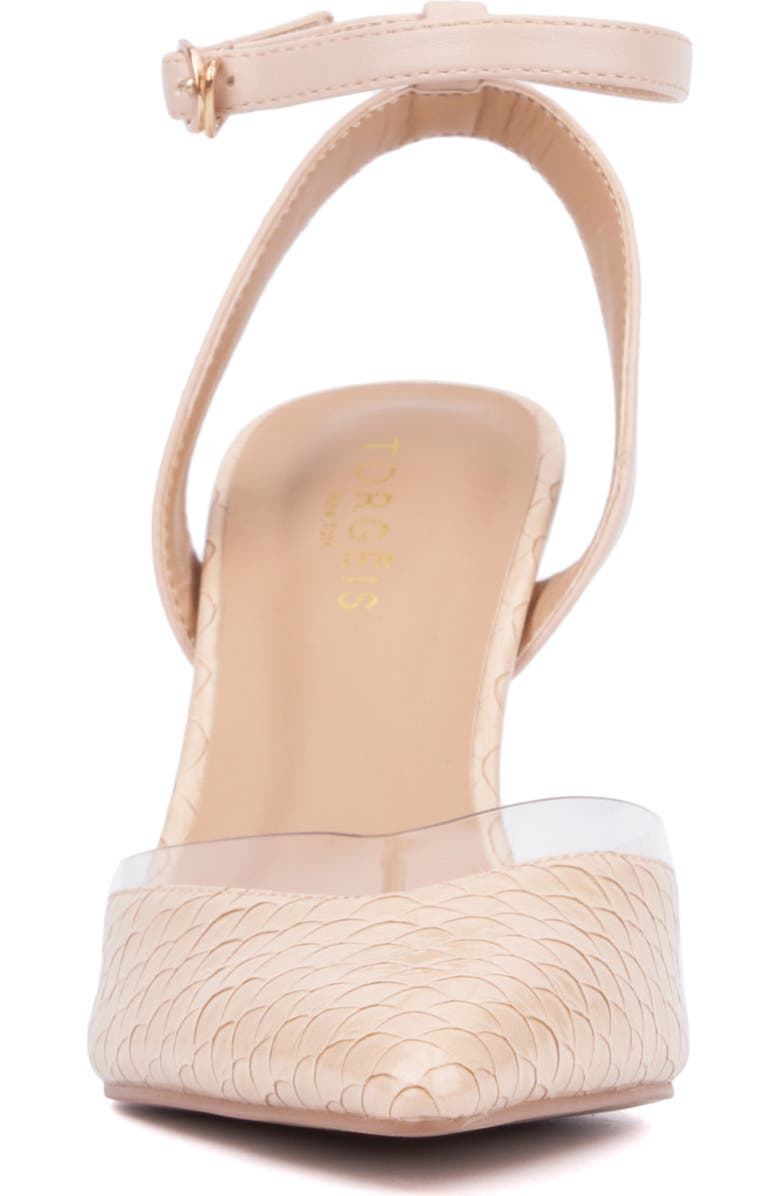 TORGEIS Willow Ankle Strap Pump, Alternate, color, Blush