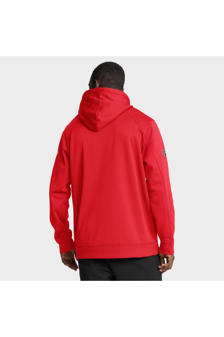 Men's Fanatics Red New York Rangers Authentic Pro Rink Hoodie, Alternate, color, Red