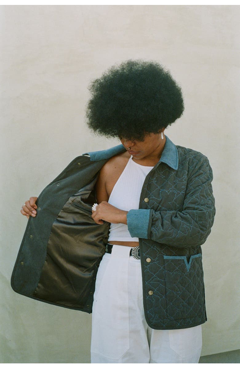 Tombolo 'Quack' Quilt, Alternate, color, Olive Green