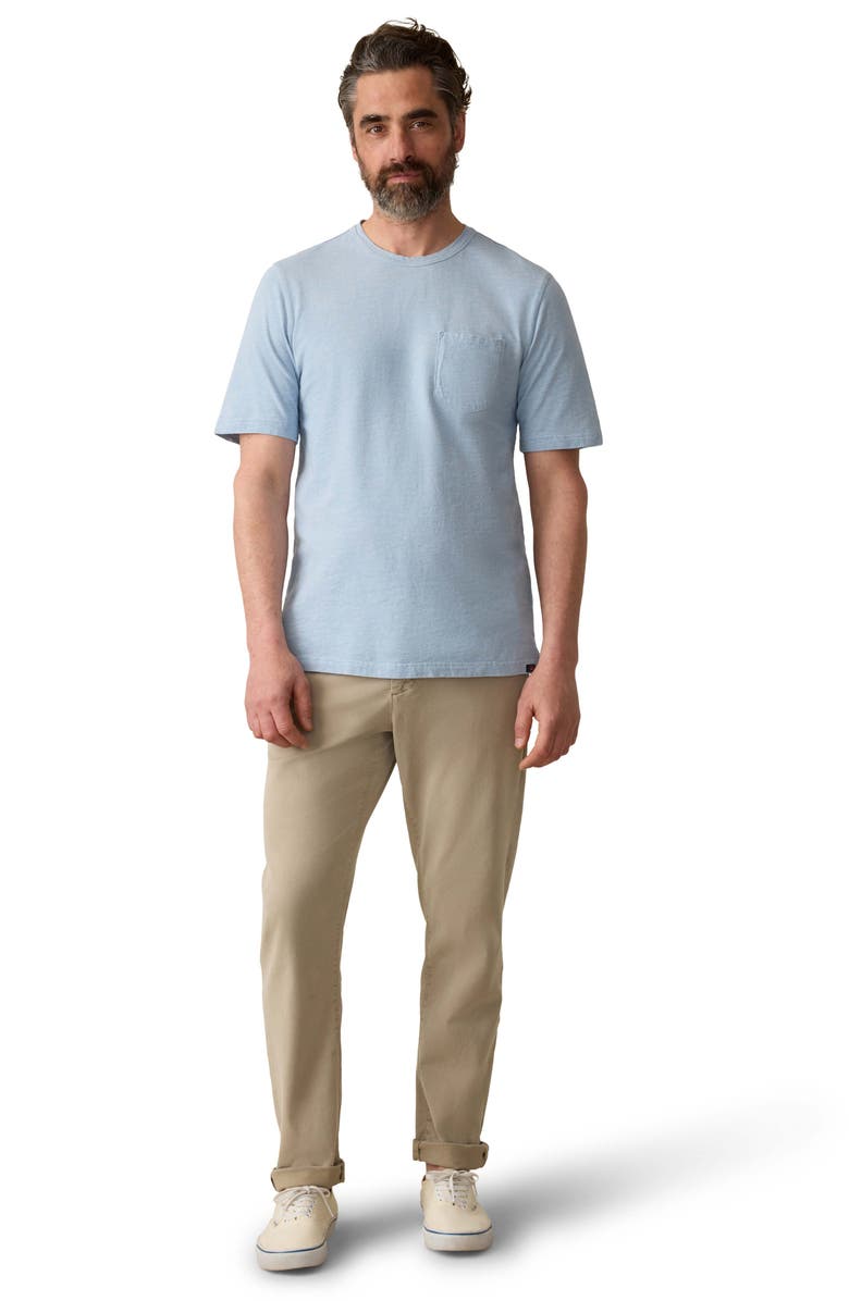 Faherty Indigo Pocket T-Shirt, Alternate, color, Indigo Beach Feeder