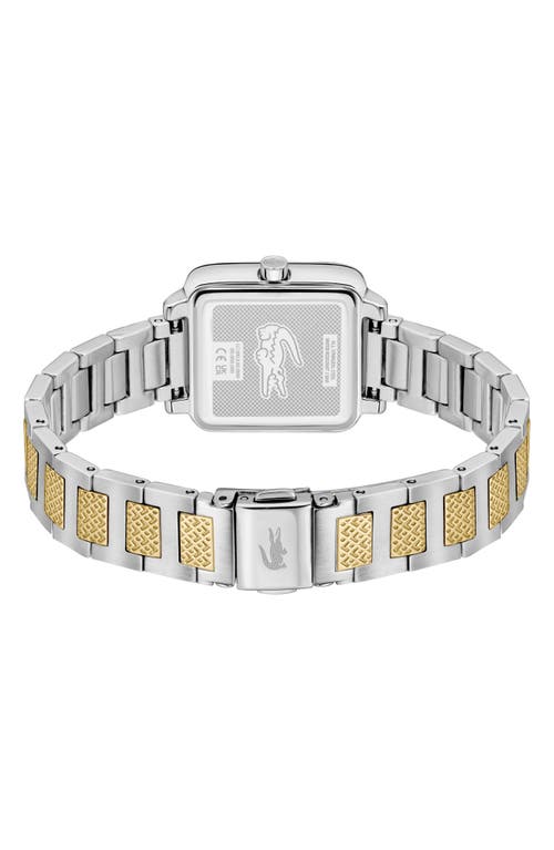 Lacoste L.12.12 Leap Bracelet Watch, 26mm X 26mm In Gold