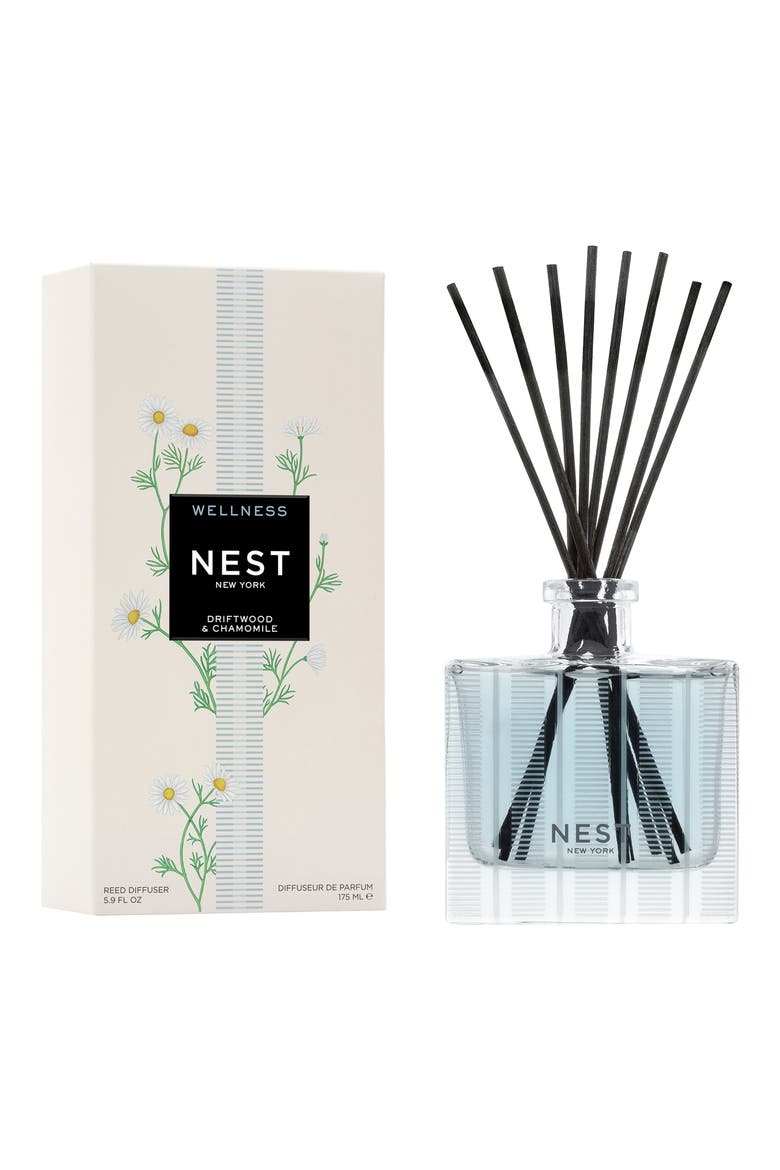 Driftwood & Chamomile Reed Diffuser, Main, color, NO COLOR