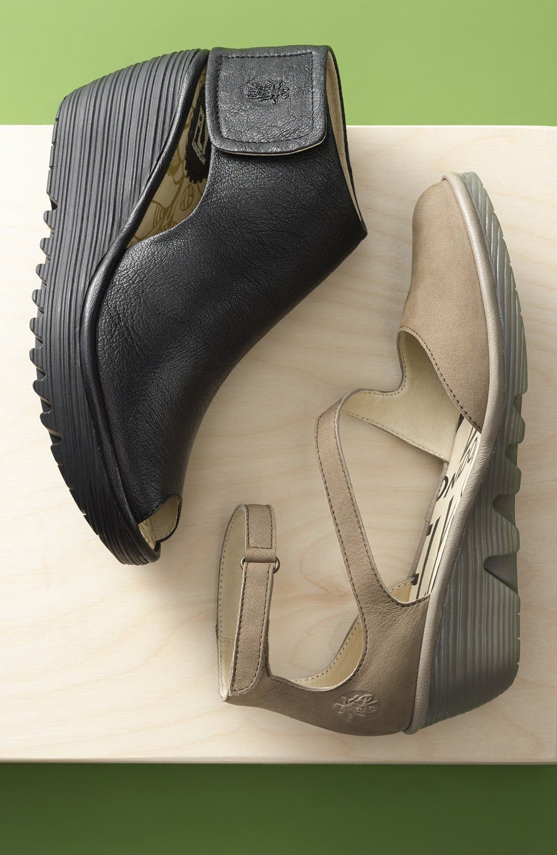Yone Sandal, Alternate, color, BLACK MOUSSE LEATHER