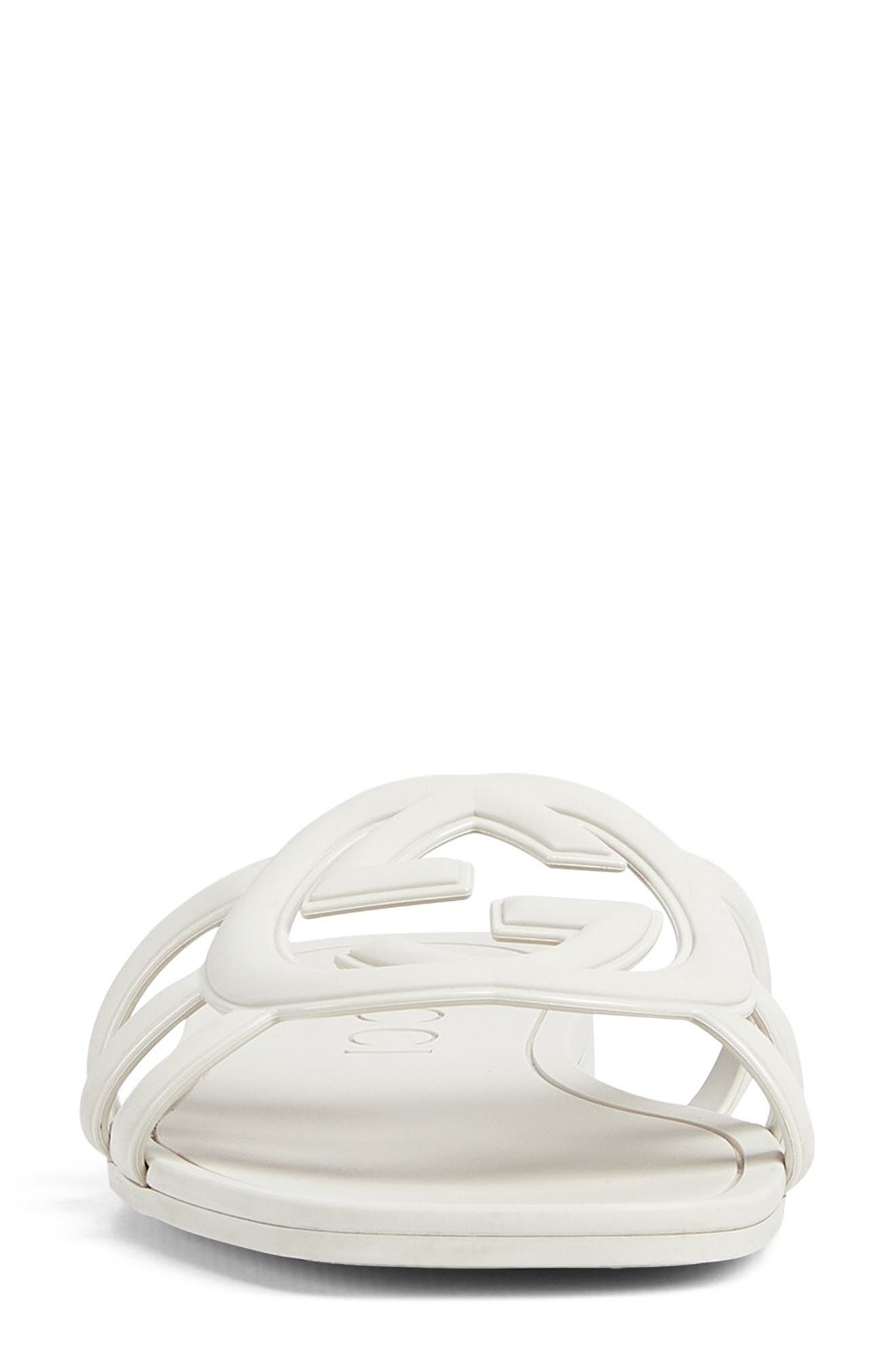 Palma Slide Sandal, Alternate, color, MYSTIC WHITE