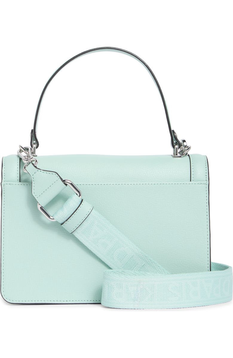 KARL LAGERFELD PARIS Simone Leather Satchel, Alternate, color, Fresh Mint