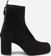 AGL Betty Heeled Velour Bootie