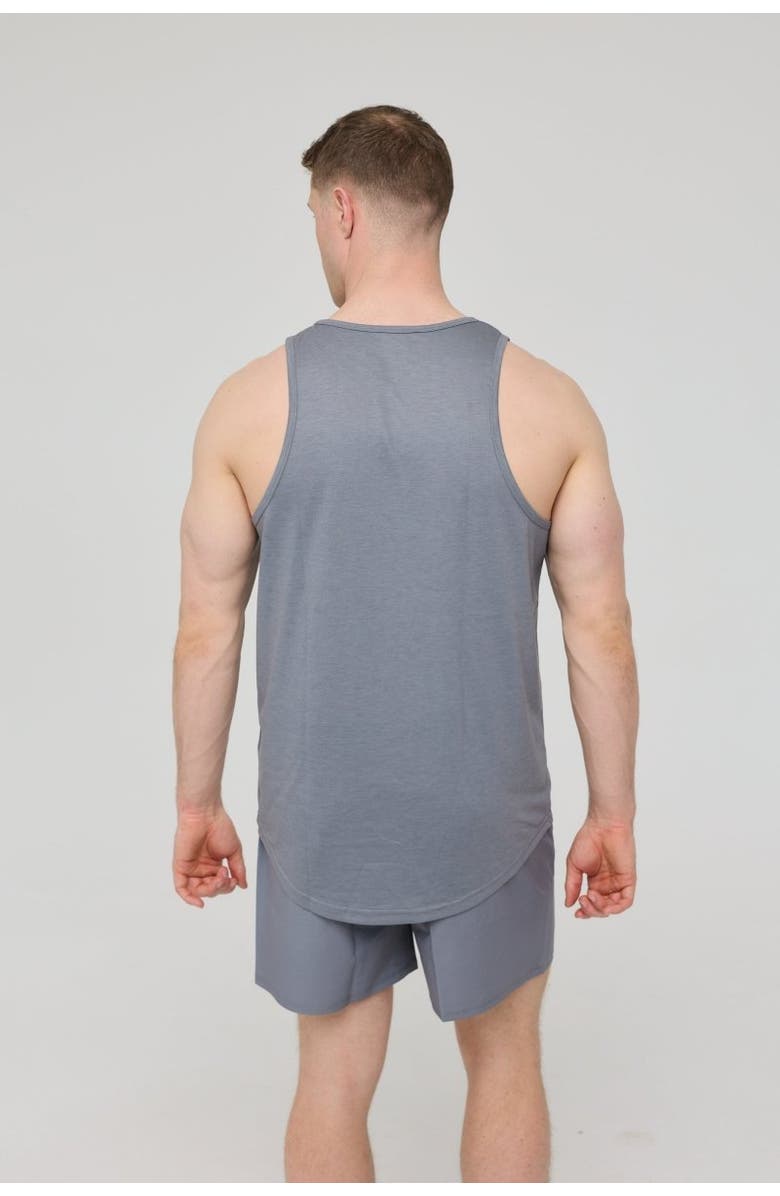 OOSC Elite Activewear Tank Grey - Men's, Alternate, color, Grey
