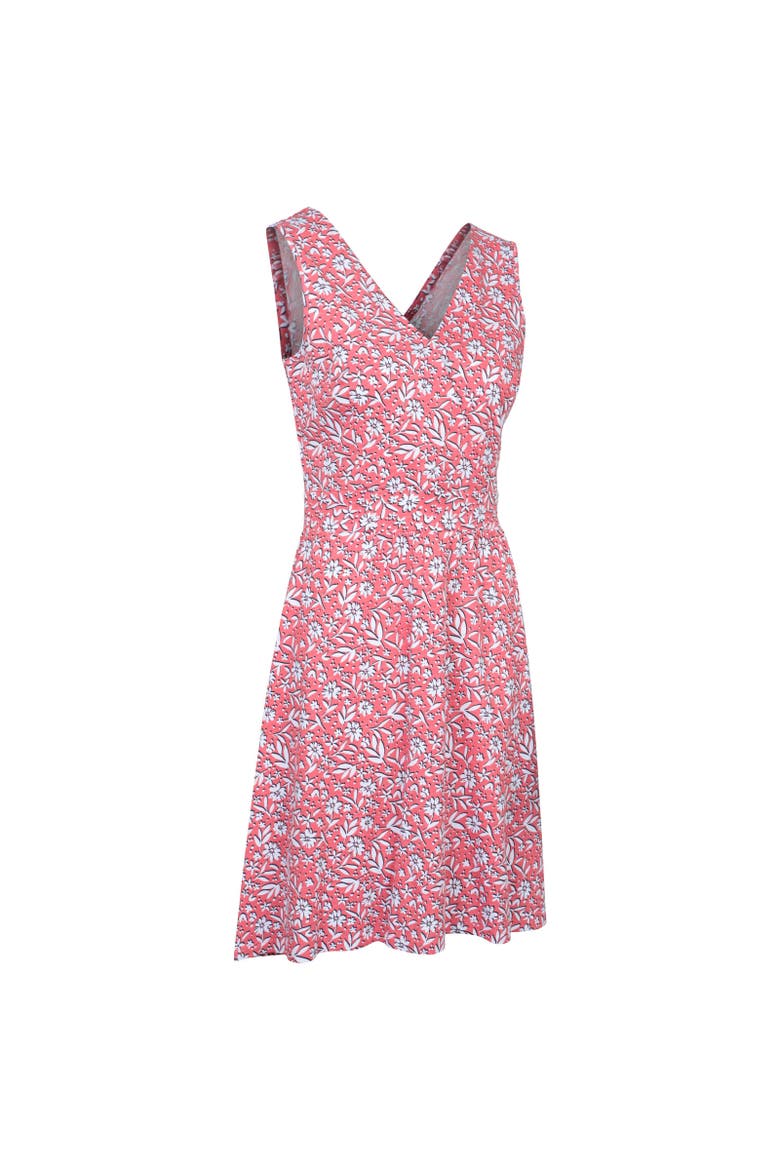 Newquay Blossom Sleeveless Midi Dress, Alternate, color, Red