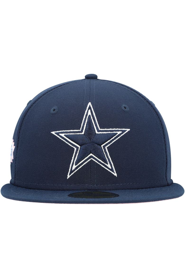Men's New Era Navy Dallas Cowboys Super Bowl XXX Pop Sweat 59FIFTY Fitted Hat, Alternate, color, Navy