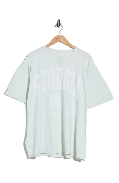 Georgia USA Cotton Graphic T-Shirt